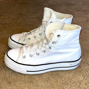 Converse Chuck Taylor High Top Platform Shoes